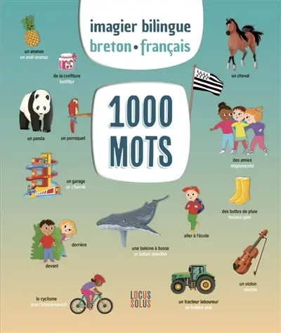 Imagier bilingue breton-français : 1.000 mots