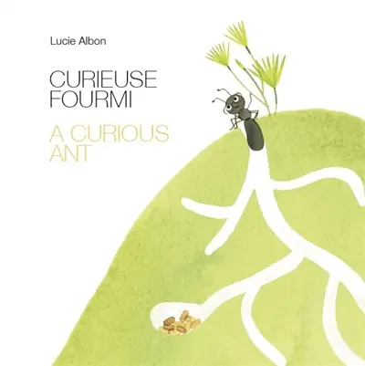 Curieuse fourmi. A curious ant