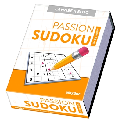Passion sudoku : en 365 jours