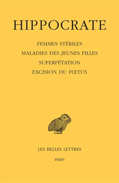 Oeuvres complètes. Vol. 12-4. Femmes stériles. Maladies des jeunes filles. Superfétation. Excision du foetus