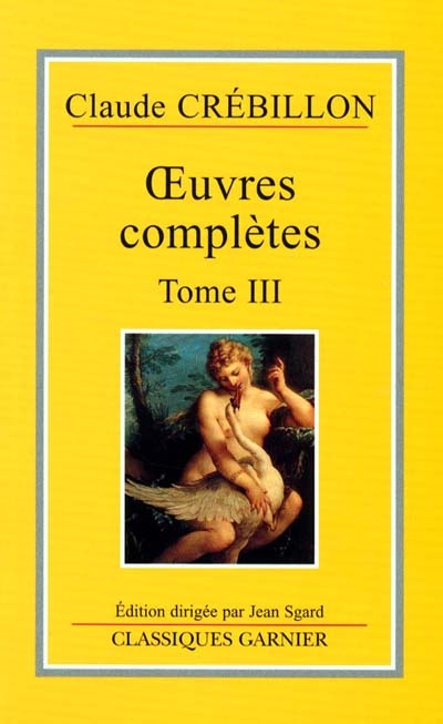 Oeuvres complètes. Vol. 3