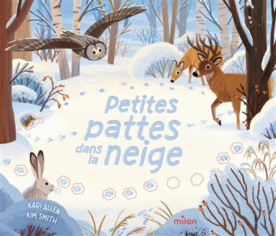 Petites pattes dans la neige