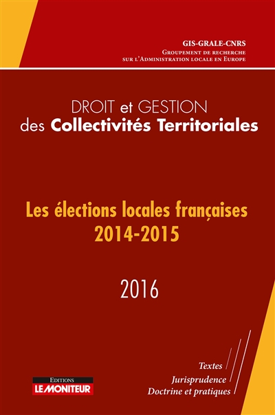 Les élections locales françaises, 2014-2015
