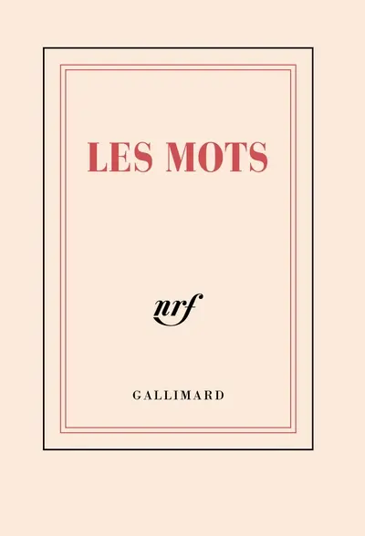 Les mots : carnet poche