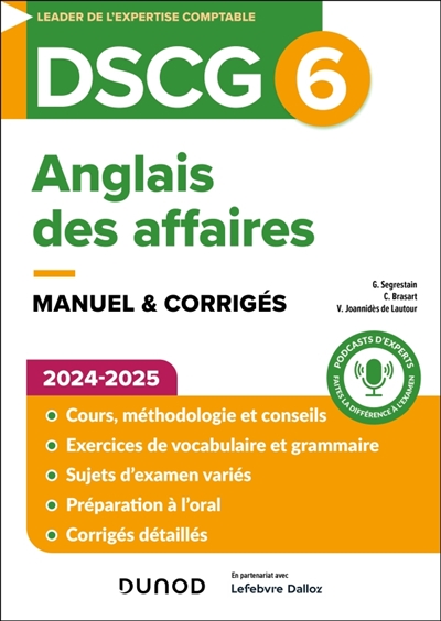 DSCG 6, anglais des...
