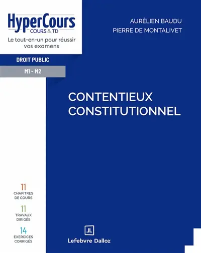 Contentieux constitutionnel : M1, M2