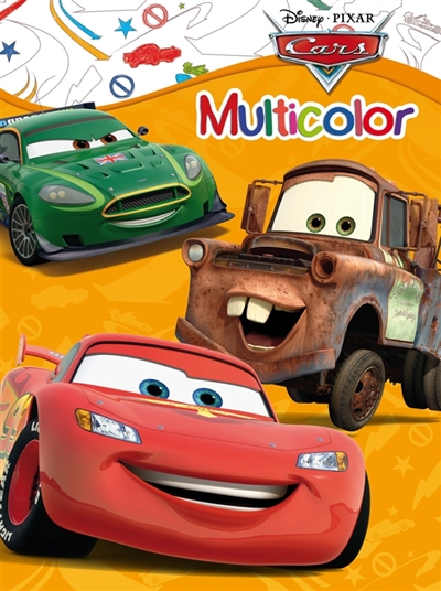 Cars, quatre roues : multicolor