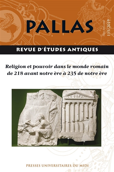Pallas, n° 111. Religion et...