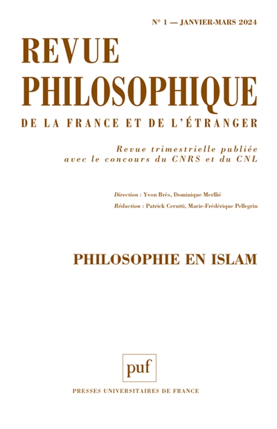 Revue philosophique, n° 1...