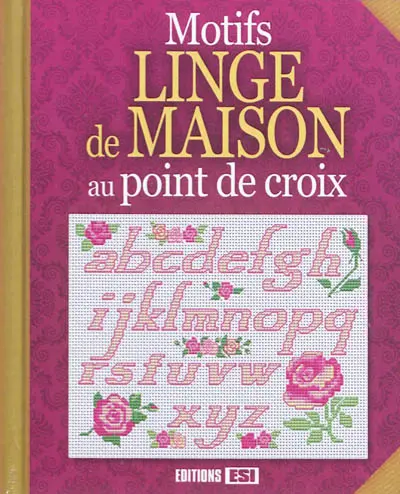 Motifs linge de maison au point de croix