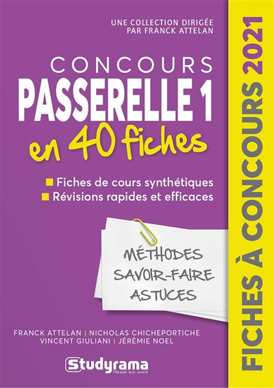 Concours Passerelle 1 en 40...
