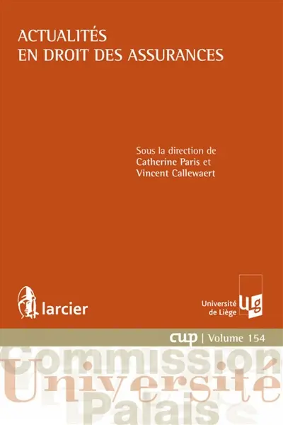 Actualités en droit des assurances