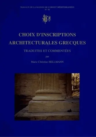 Choix d'inscriptions architecturales grecques