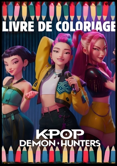 Livre De Coloriage Kpop...