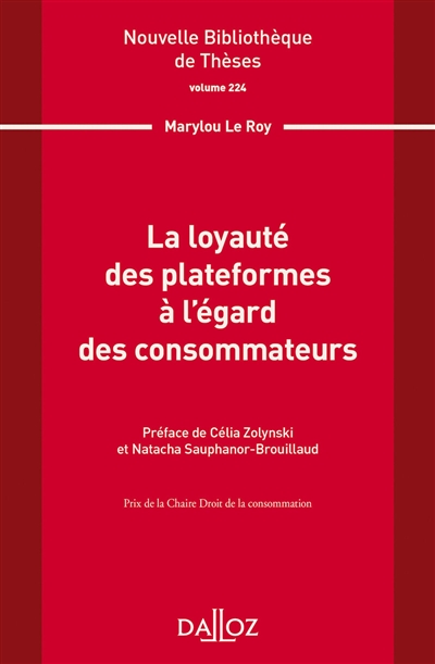 La loyauté des plateformes à l'égard des consommateurs