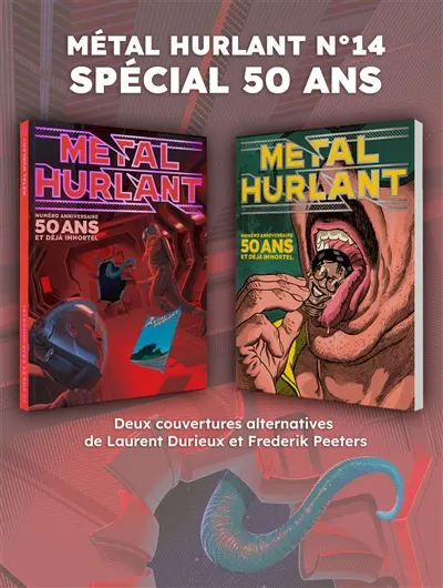 Métal hurlant, n° 14. Numéro anniversaire : 50 ans et déjà immortel