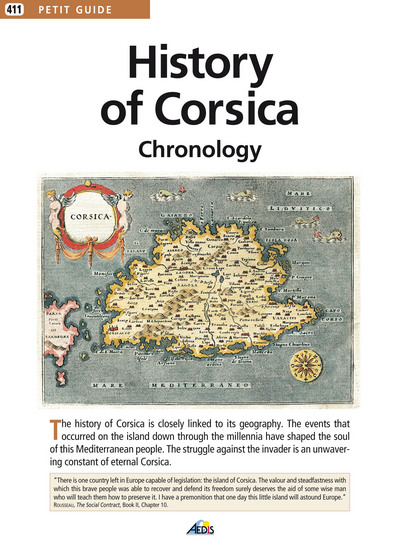 History of Corsica : chronology