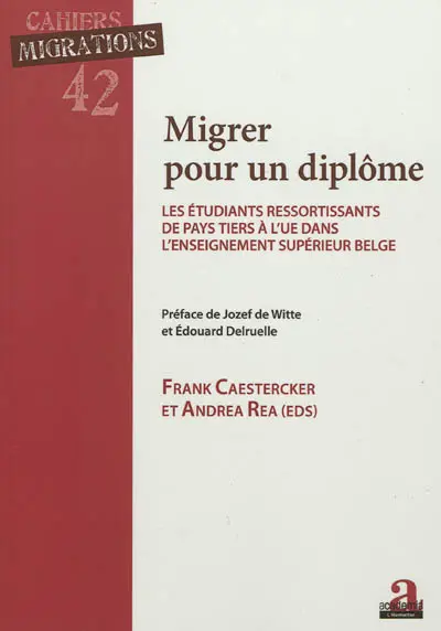 Migrer pour un diplôme : les étudiants ressortissants de pays tiers à l'UE dans l'enseignement supérieur belge