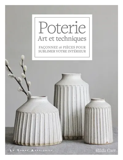 Poterie : art et techniques : façonnez 16 pièces pour sublimer votre intérieur