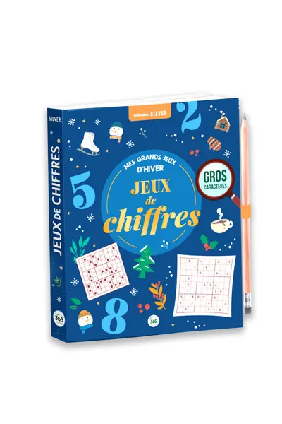 Mes grands jeux d'hiver. Jeux de chiffres Mes grands jeux d'hiver. Jeux de chiffres