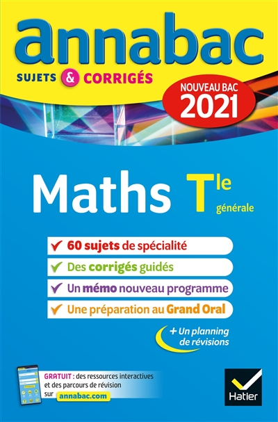 Maths spécialité terminale générale : nouveau bac 2021