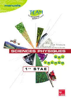 Sciences physiques, 1re STAE