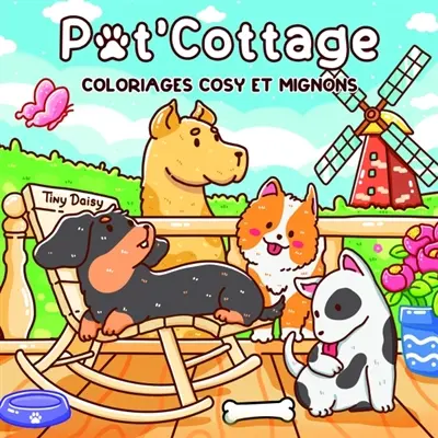 Cottage paws : cozy and cute coloring book