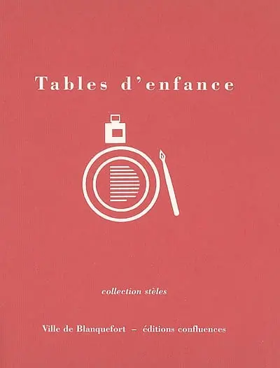 Tables d'enfance