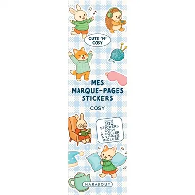 Mes marque page stickers : Cosy Mes marque page stickers : Cosy