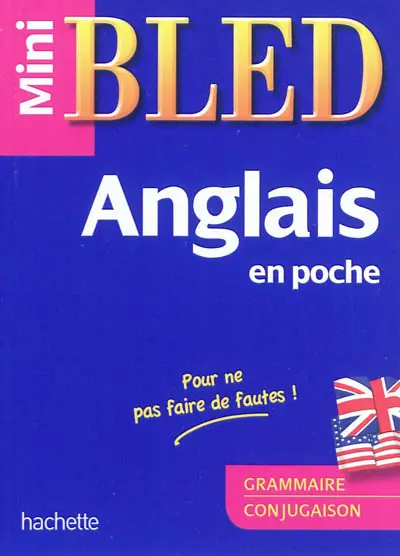 Anglais en poche : grammaire, conjugaison