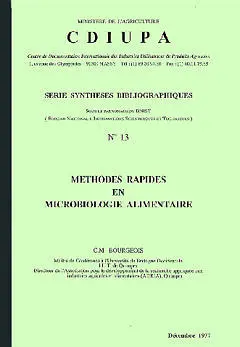 Méthodes rapides en microbiologie alimentaire