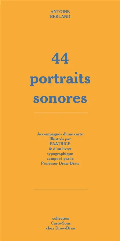 44 portraits sonores