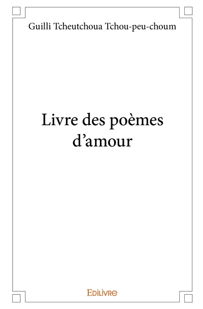 Livre des poèmes d'amour