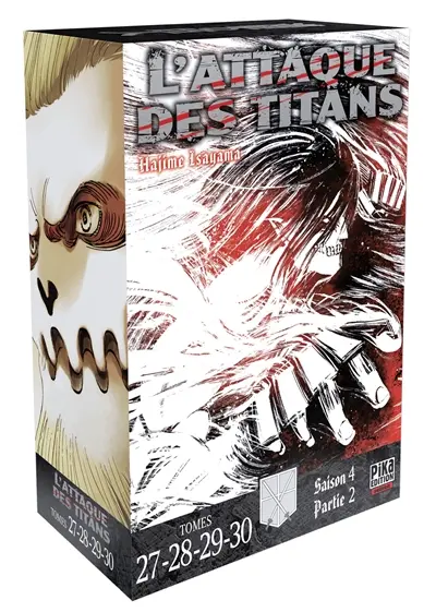 L'attaque des titans : saison 4, partie 2 : tomes 27, 28, 29, 30