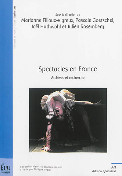 Spectacles en France : archives et recherche