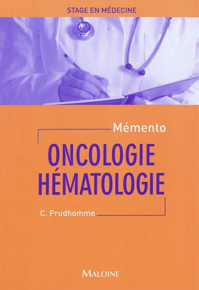 Oncologie, hématologie