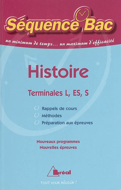 Histoire Terminales L, ES et S