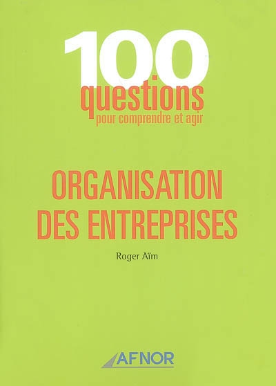 Organisation des entreprises