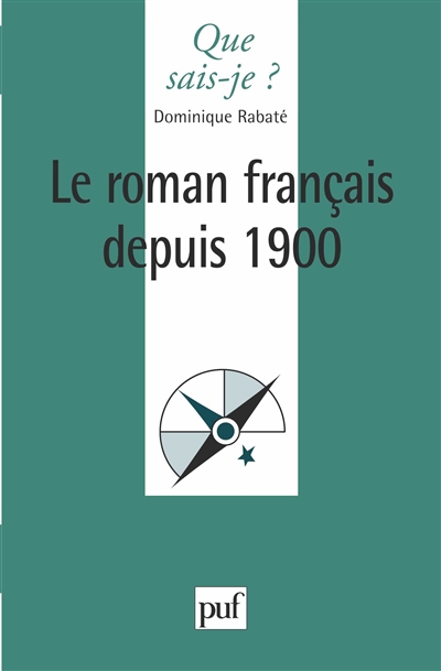 Le roman français depuis 1900