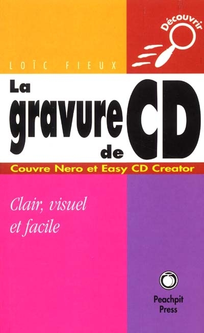 La gravure de CD : couvre Nero et Easy CD Creator