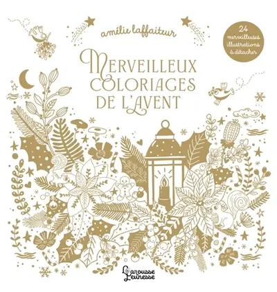 Merveilleux coloriages de l'Avent