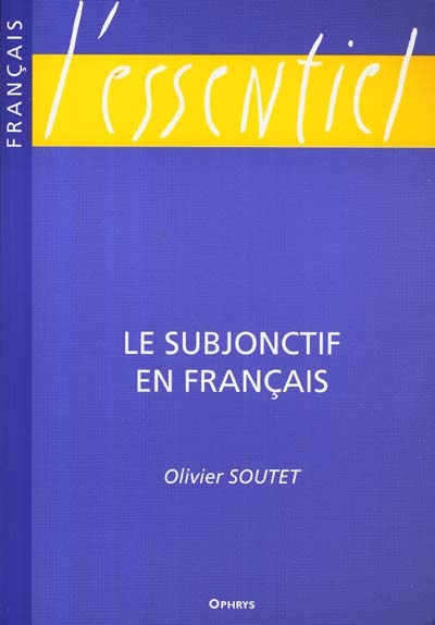 Le subjonctif en français