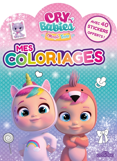 Cry babies magic tears : mes coloriages