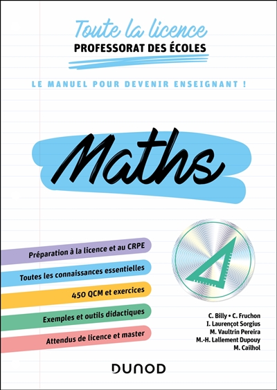 Maths : toute la licence...