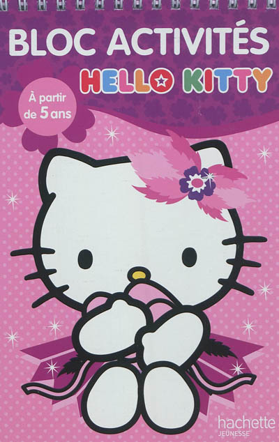 Bloc activités Hello Kitty, à partir de 5 ans