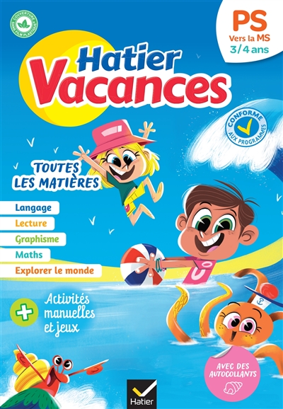 Hatier vacances, PS vers la...