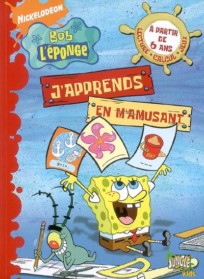 Bob l'éponge : j'apprends...