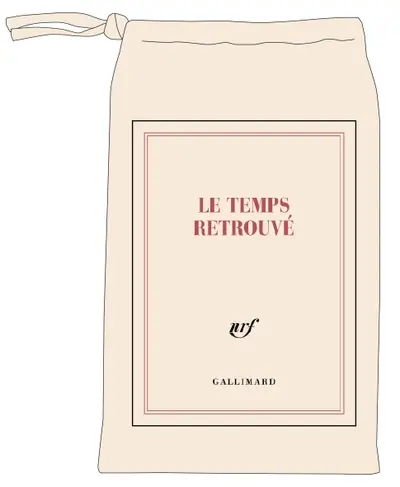 Le temps retrouvé : pochette de carnet poche