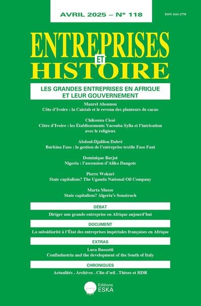 Entreprises et histoire, n°...