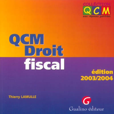 QCM droit fiscal